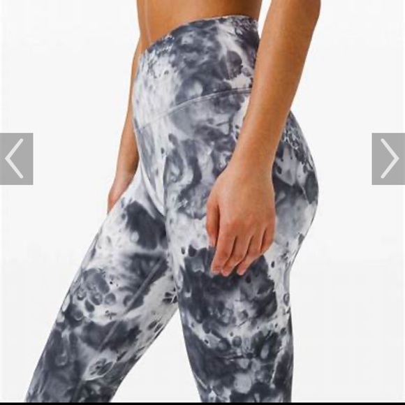 lululemon Wunder Under High-Rise Tight - 25” ( Marble Dye Classic Gray) - Picture 3 of 10
